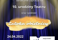 Zaproszenie na 10. urodziny Teatru FARSA.