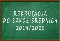 REKRUTACJA DO SZKÓŁ PONADPODSATWOWYCH