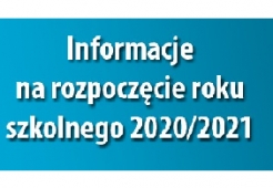 Szanowni Rodzice, Drodzy Uczniowie i Nauczyciele!