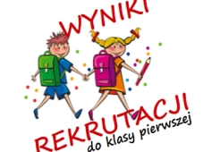 Wyniki rekrutacji do klas pierwszych